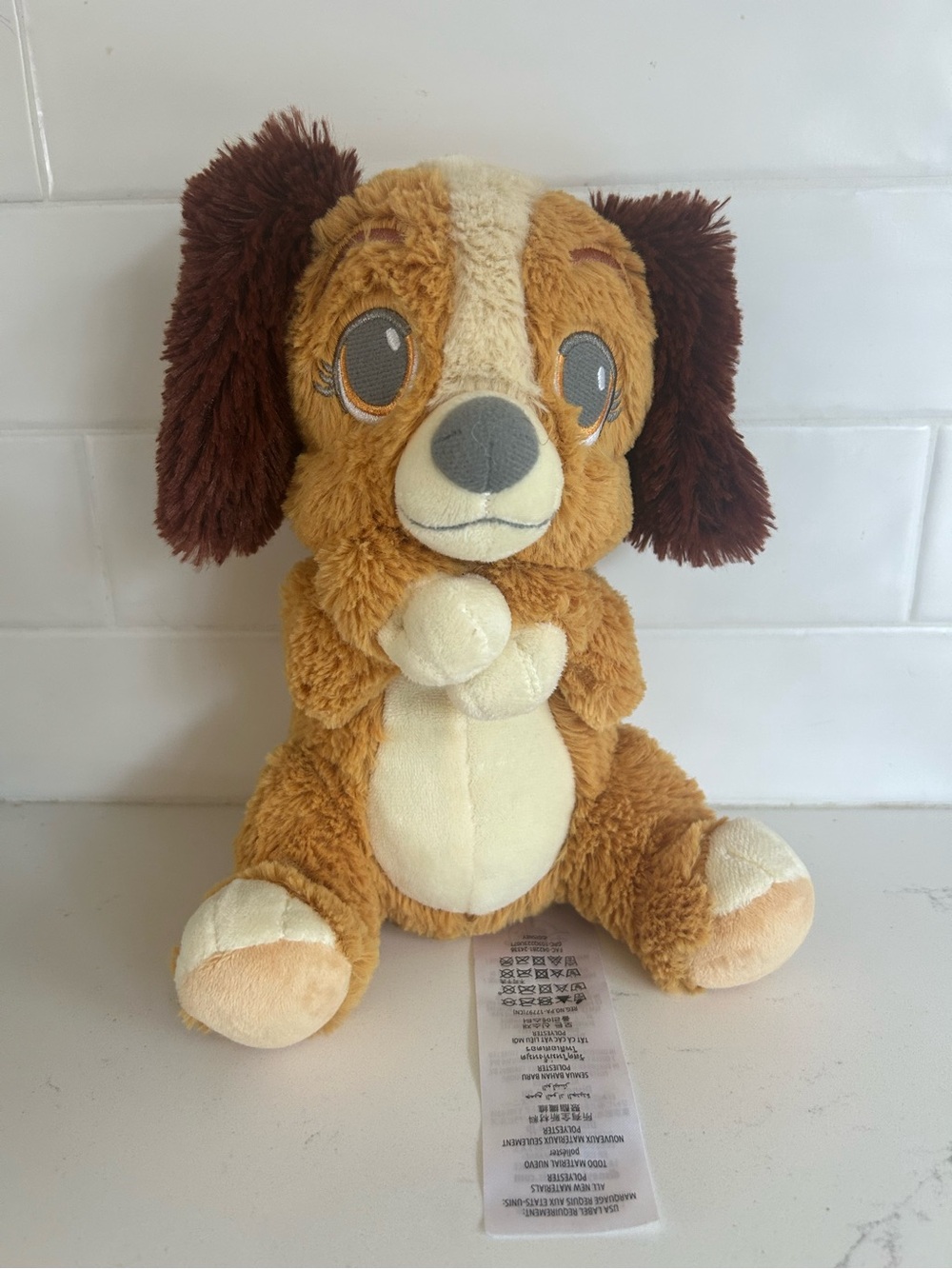Disneyland Lady and the Tramp - Soft Cuddly Puppy